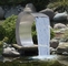 Edelstahl-Pool-Wasser-Brunnen der Garten-Kunst-304